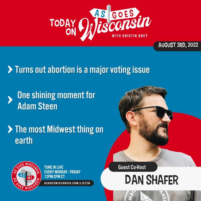 Major abortion vote in Kansas, and the most midwestern thing ever!