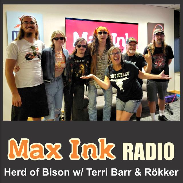 Herd of Bison stop by Max Ink Radio