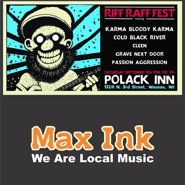 Max Ink Promo – Riff Raff Fest 9-09-2023