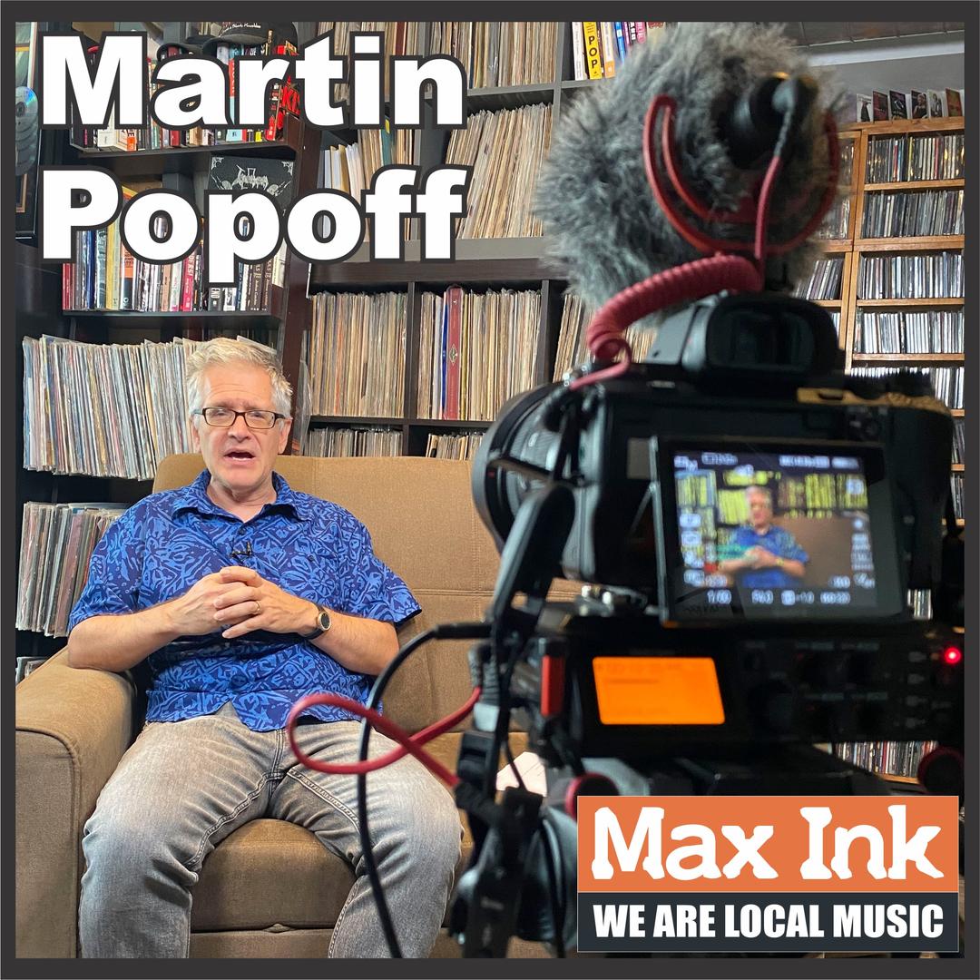 Martin Popoff talks new KISS and AC/DC books on Max Ink Radio
