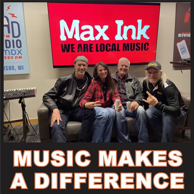 Music Makes a Difference president Bill Zorr stops by Max Ink Radio