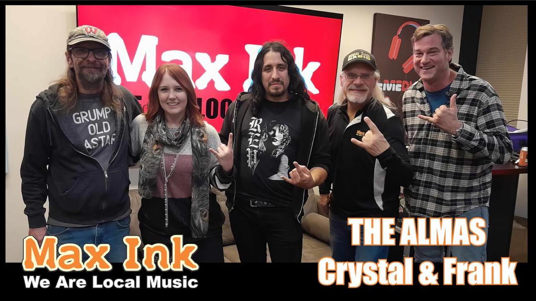 Rock Band of the Year “The Almas” on Max Ink Radio