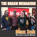 The Brash Menagerie Power-Trio Punkers on Max Ink Radio