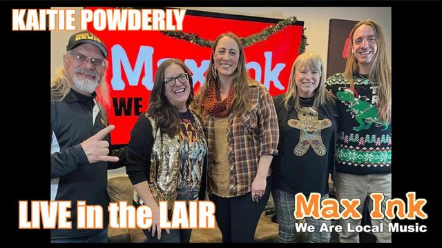 Katie Powderly is Live in the Lair on Max Ink Radio