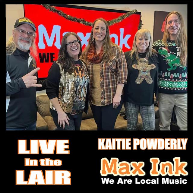 Katie Powderly is Live in the Lair on Max Ink Radio