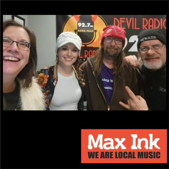 Katie Scullin is Live in the Lair on Max Ink Radio