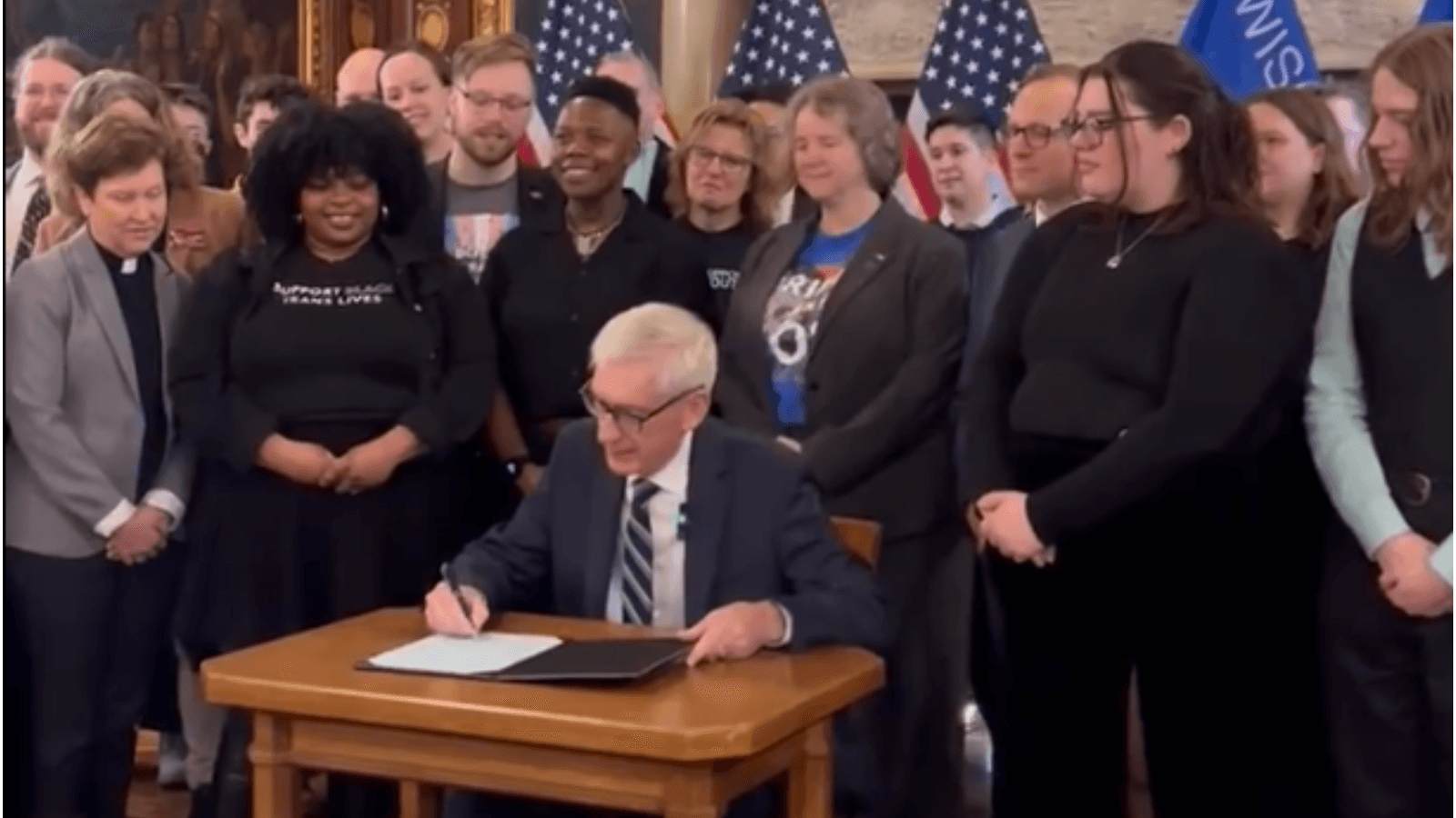 Evers vetoes transgender student-athlete sports ban bill
