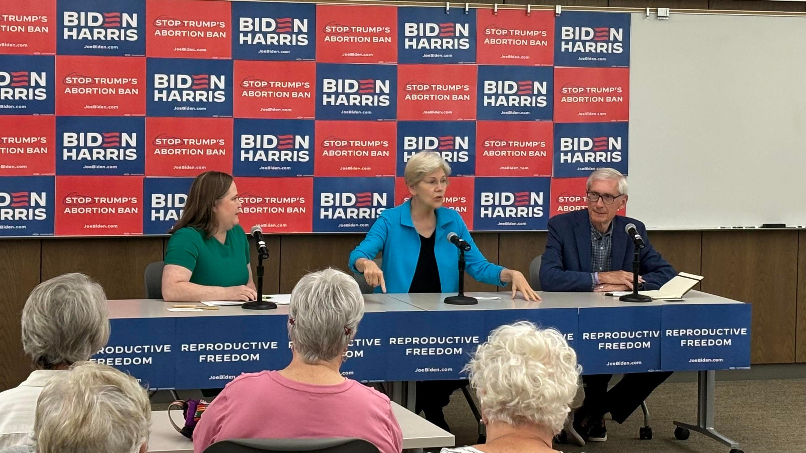 Senator Warren Visits Eau Claire to Promote Reproductive Rights