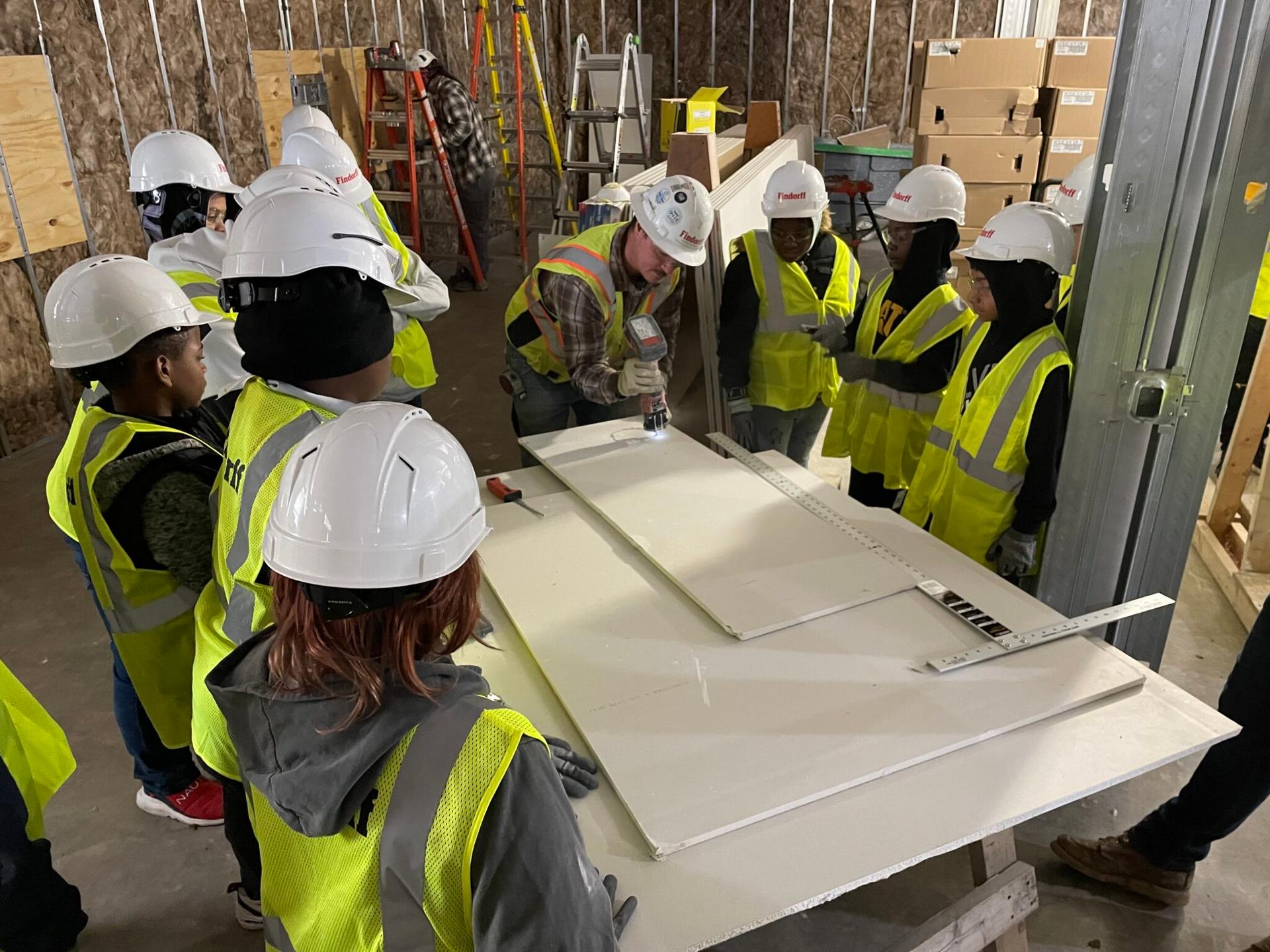 BLAZE free summer camp gets girls & nonbinary teens into construction fields