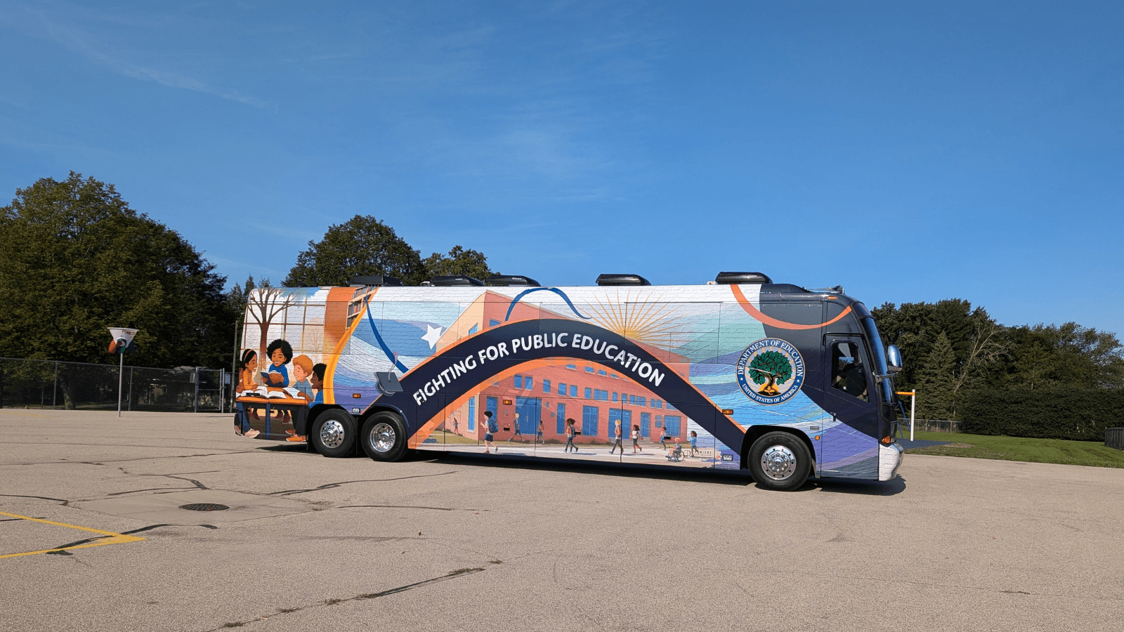 US Sec. of Education Miguel Cardona kicks off tour in Green Bay