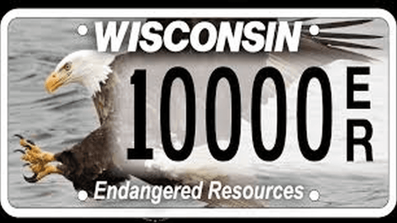 Wisconsin DNR Offers $25 Rebate for New Endangered Resources License Plates