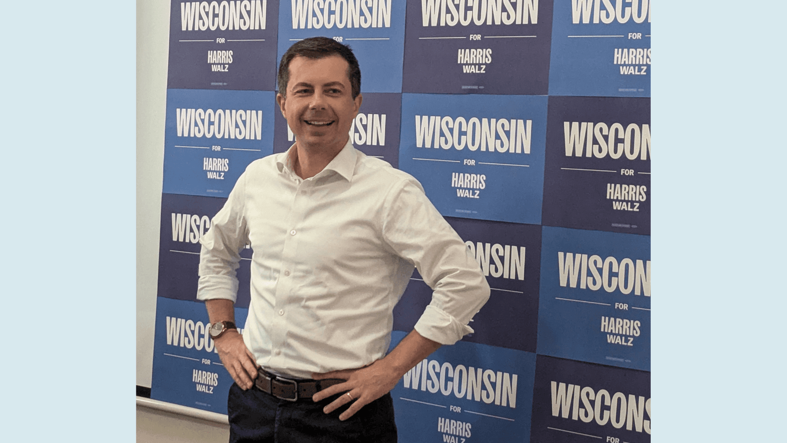 Pete Buttigieg campaigns for Democrats in Fox Valley