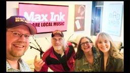 Mackenzie O’Brien journeys into the music biz and Dad’s drivin’ the bus on Max Ink Radio