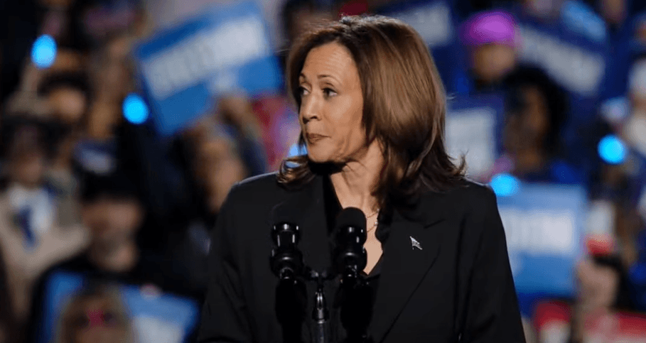 Harris Argues Her Case For Victory During Milwaukee Rally Friday Night