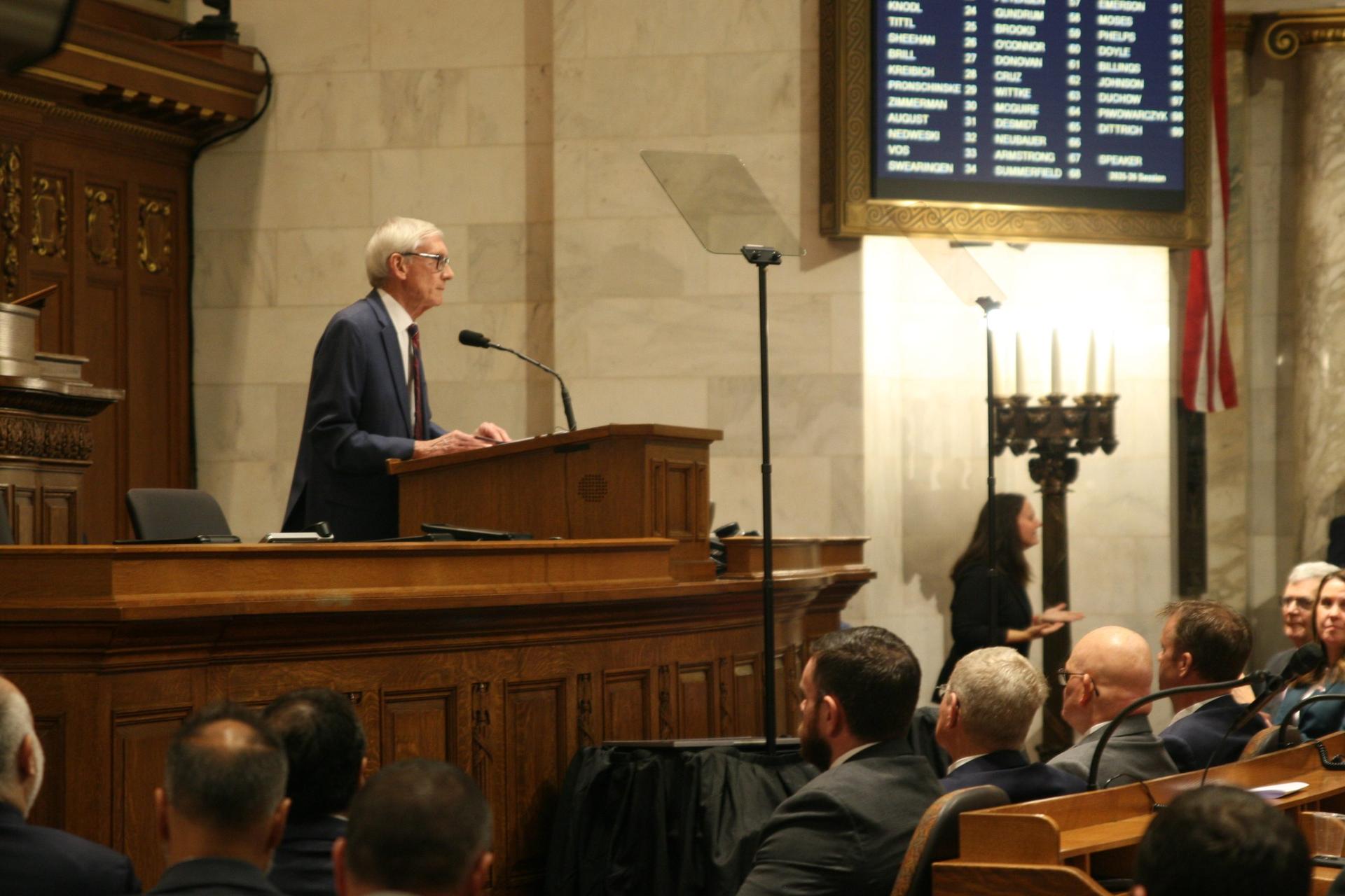 Evers Vetoes Legislation That Would Revive Old Standards, Report Cards For Wisconsin Schools