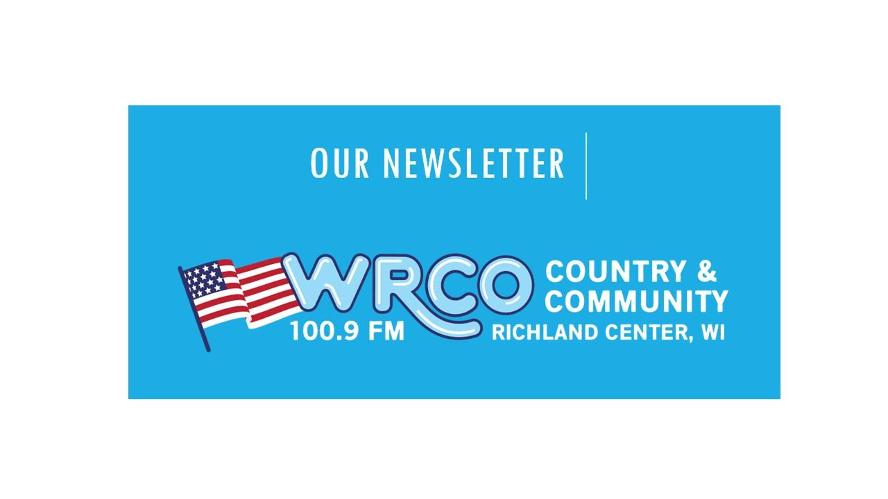 Friday’s WRCO / WRCE Newsletter