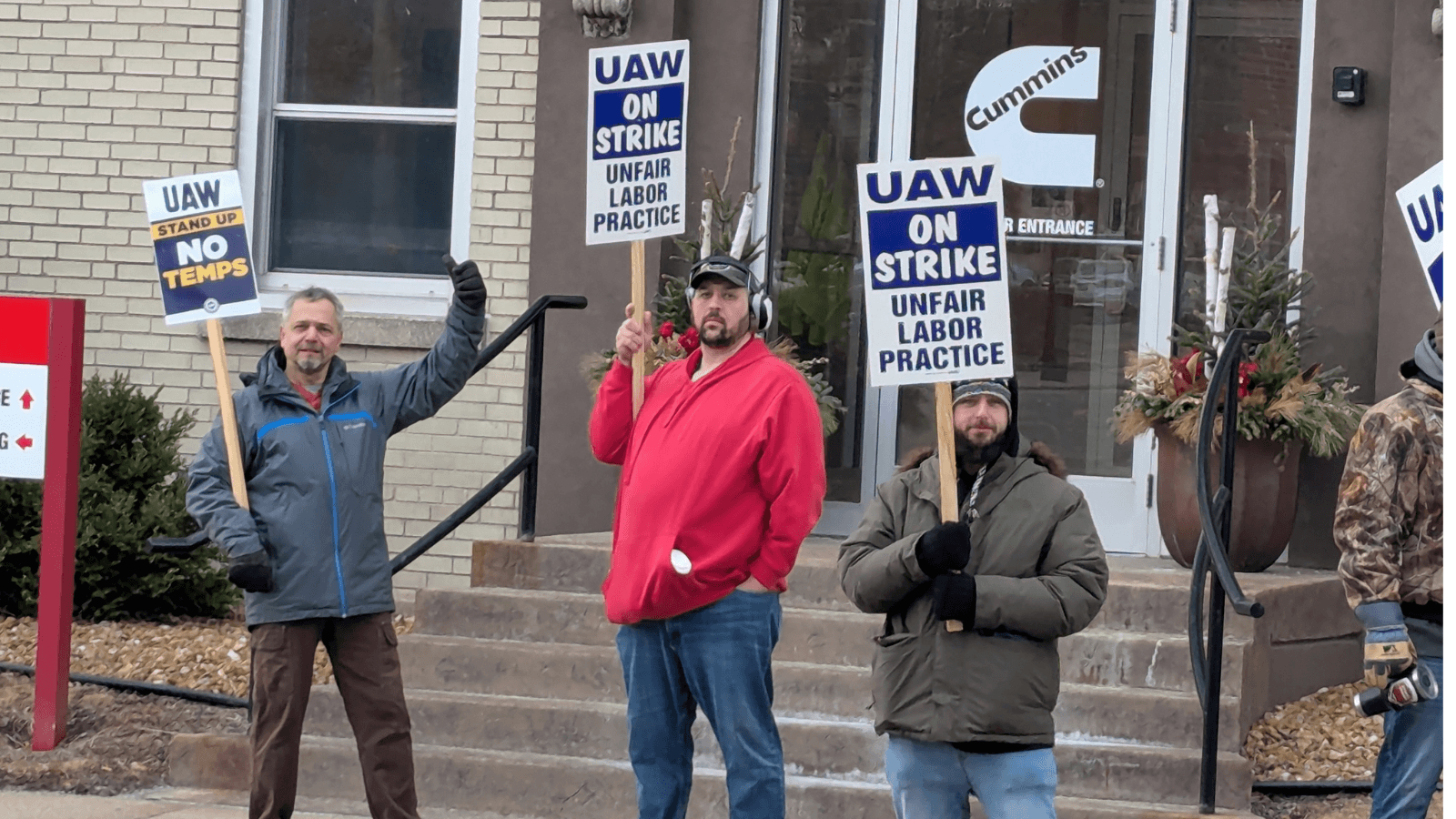 Union Workers Strike at Cummins in Oshkosh