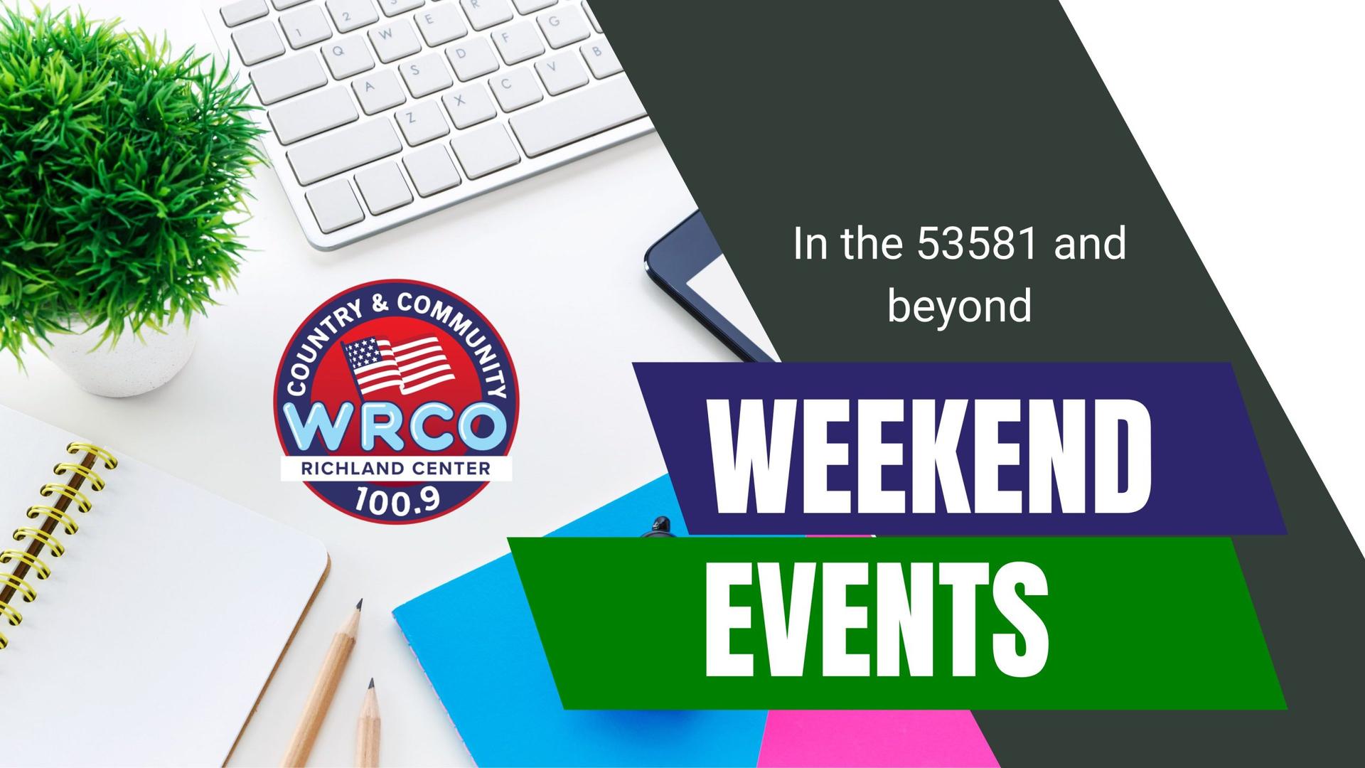 Weekend events in Richland Center and beyond
