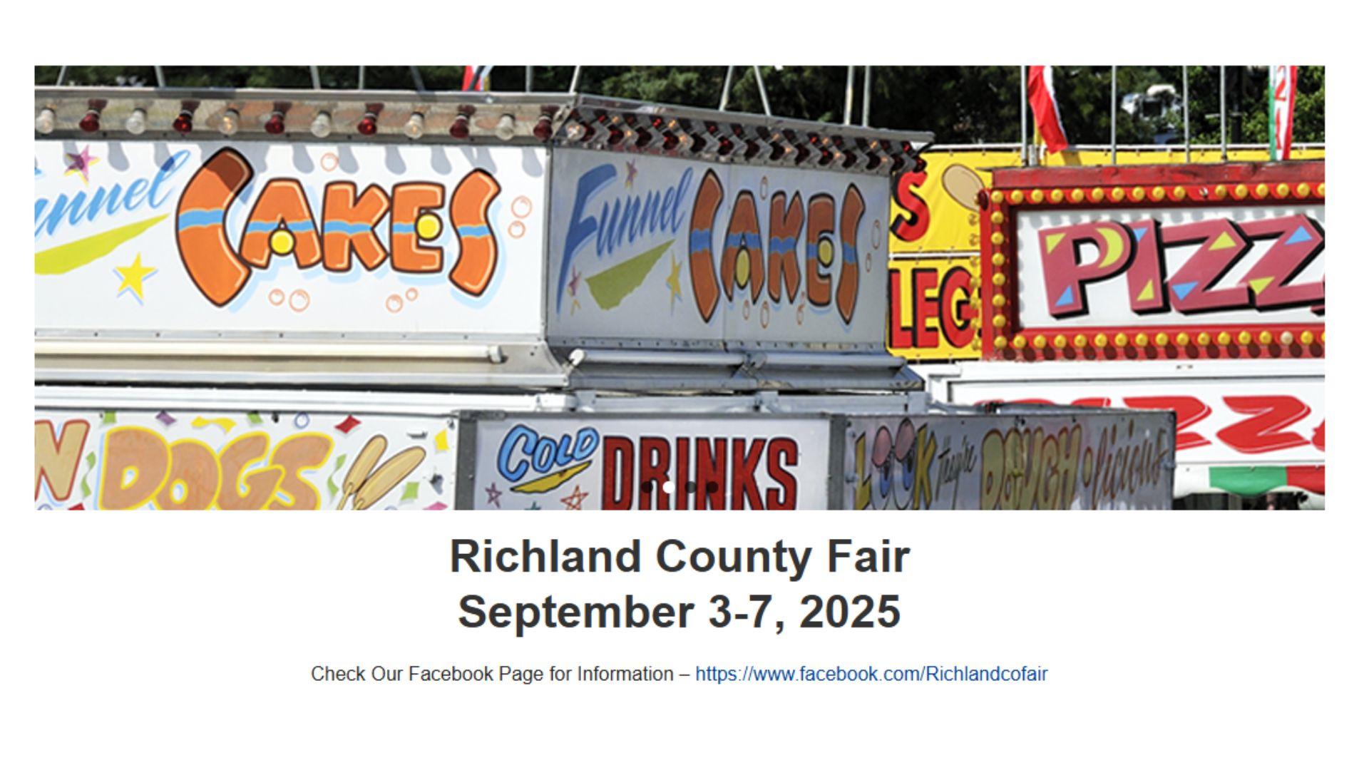 Richland County Fair now a little over a month away