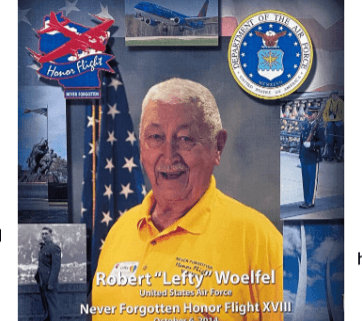 Robert “Bob” “Lefty” Woelfel, 91