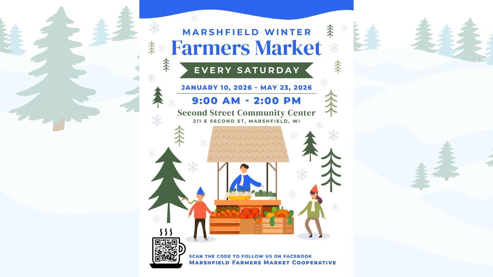 Marshfield winter farmers market will open