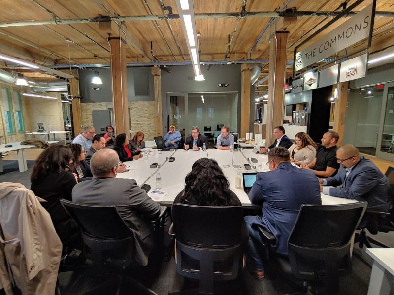 Abele Meets with Latino Community Leaders to Discuss Economic Development, Job Creation