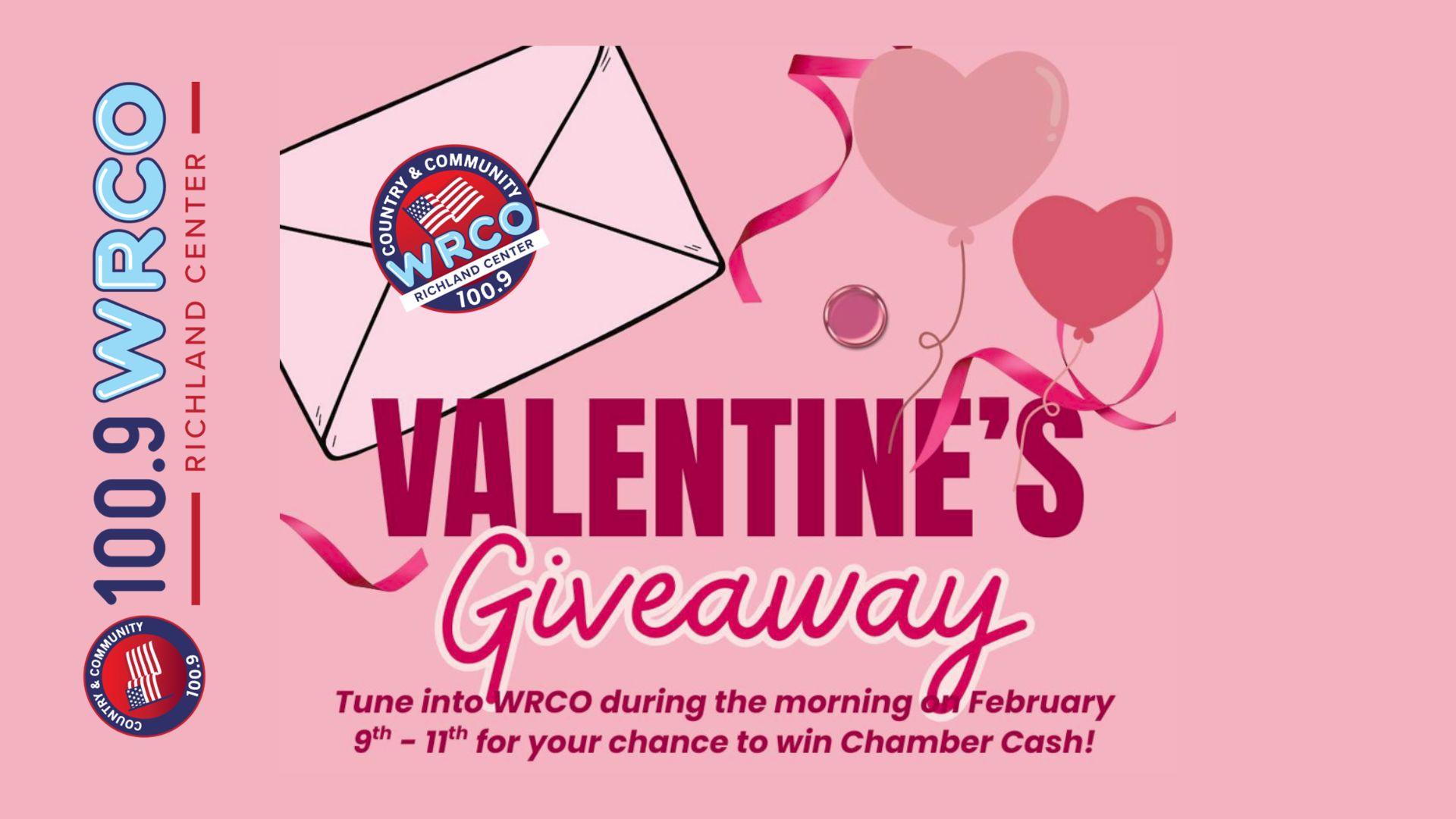 You can win, thanks to the Greater Richland Area Chamber and WRCO