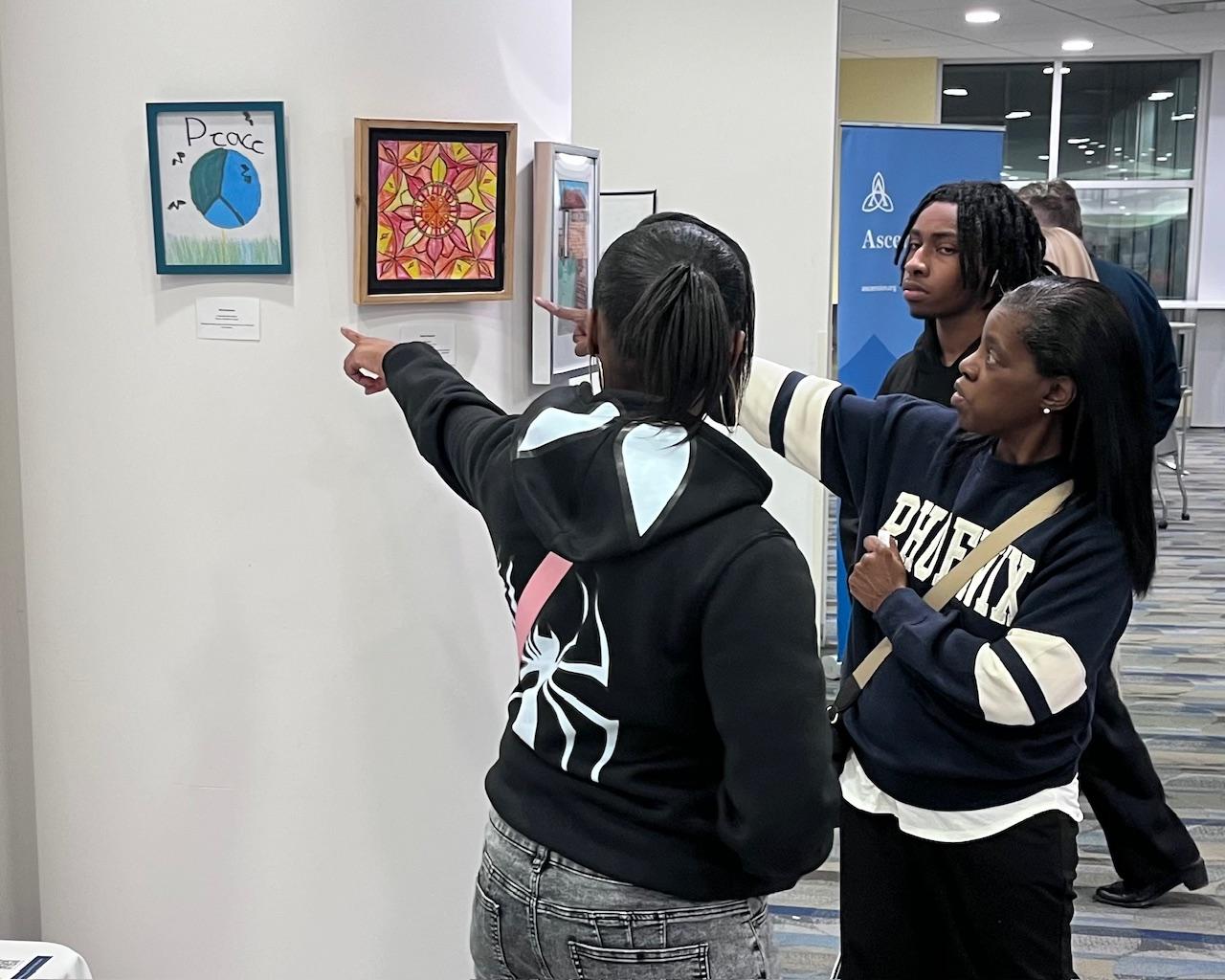 Student Artists’ Work Graces Hospital