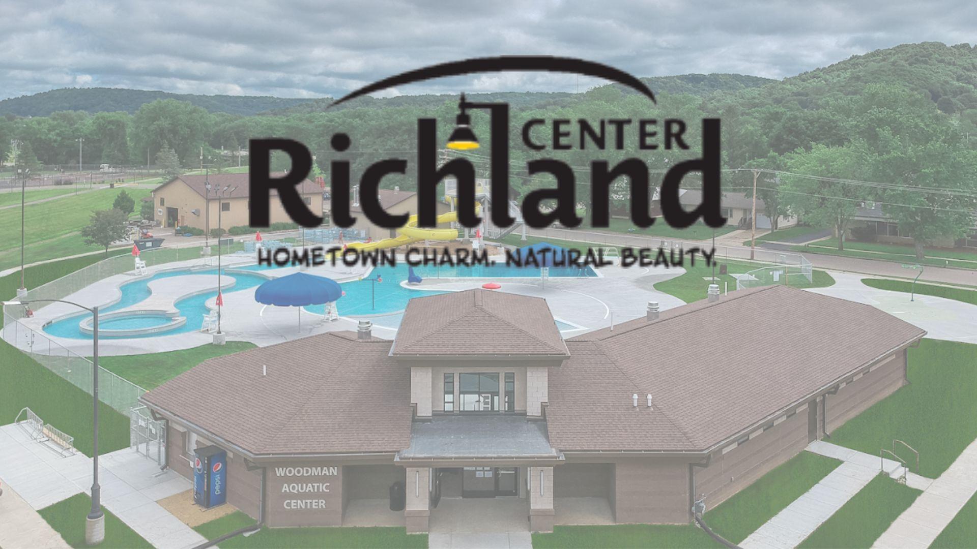 Groundbreaking for the Woodman Aquatic Center Splash Pad Shade Shelter was held