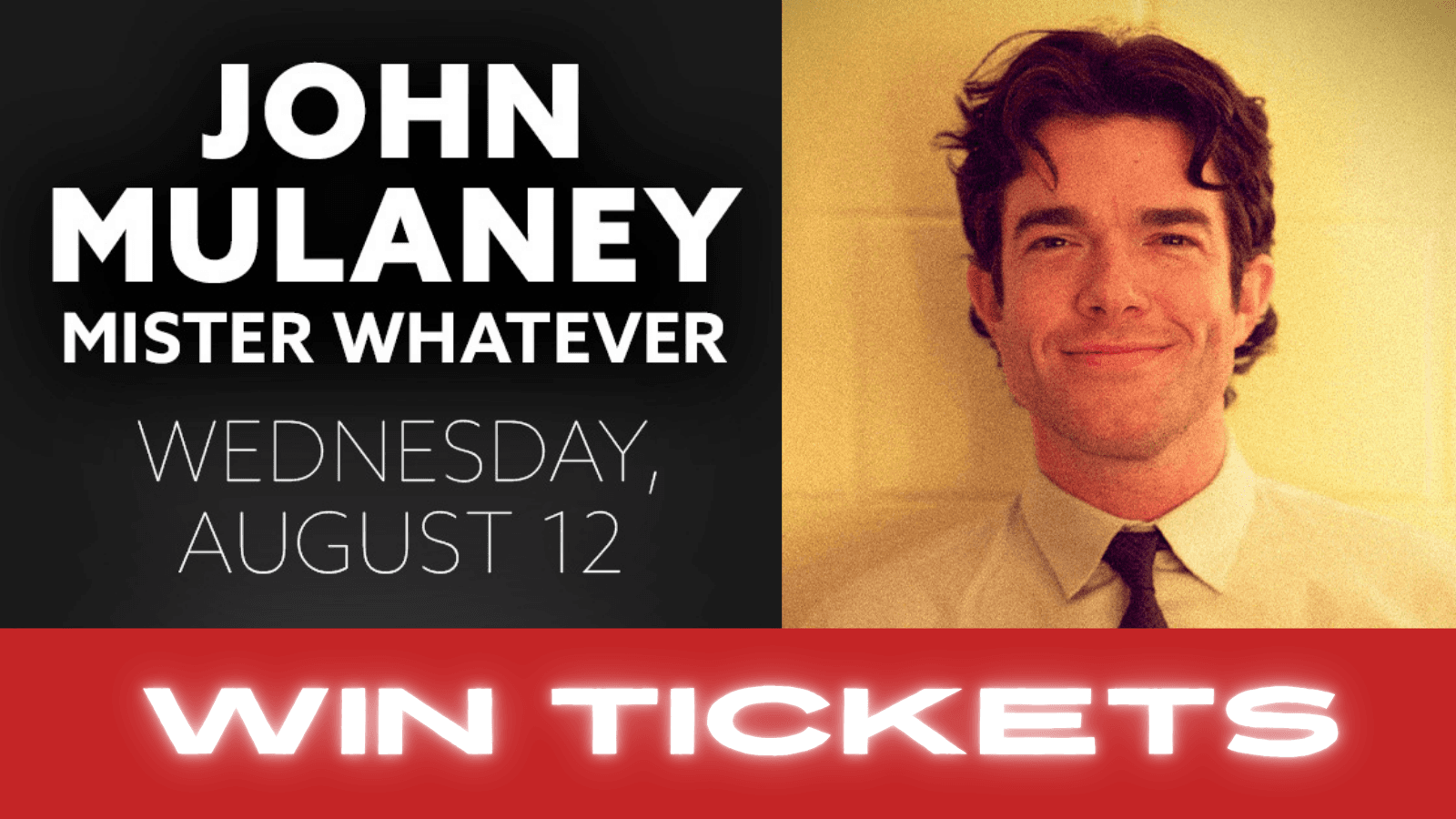 Win Tickets to John Mulaney at the WI State Fair!