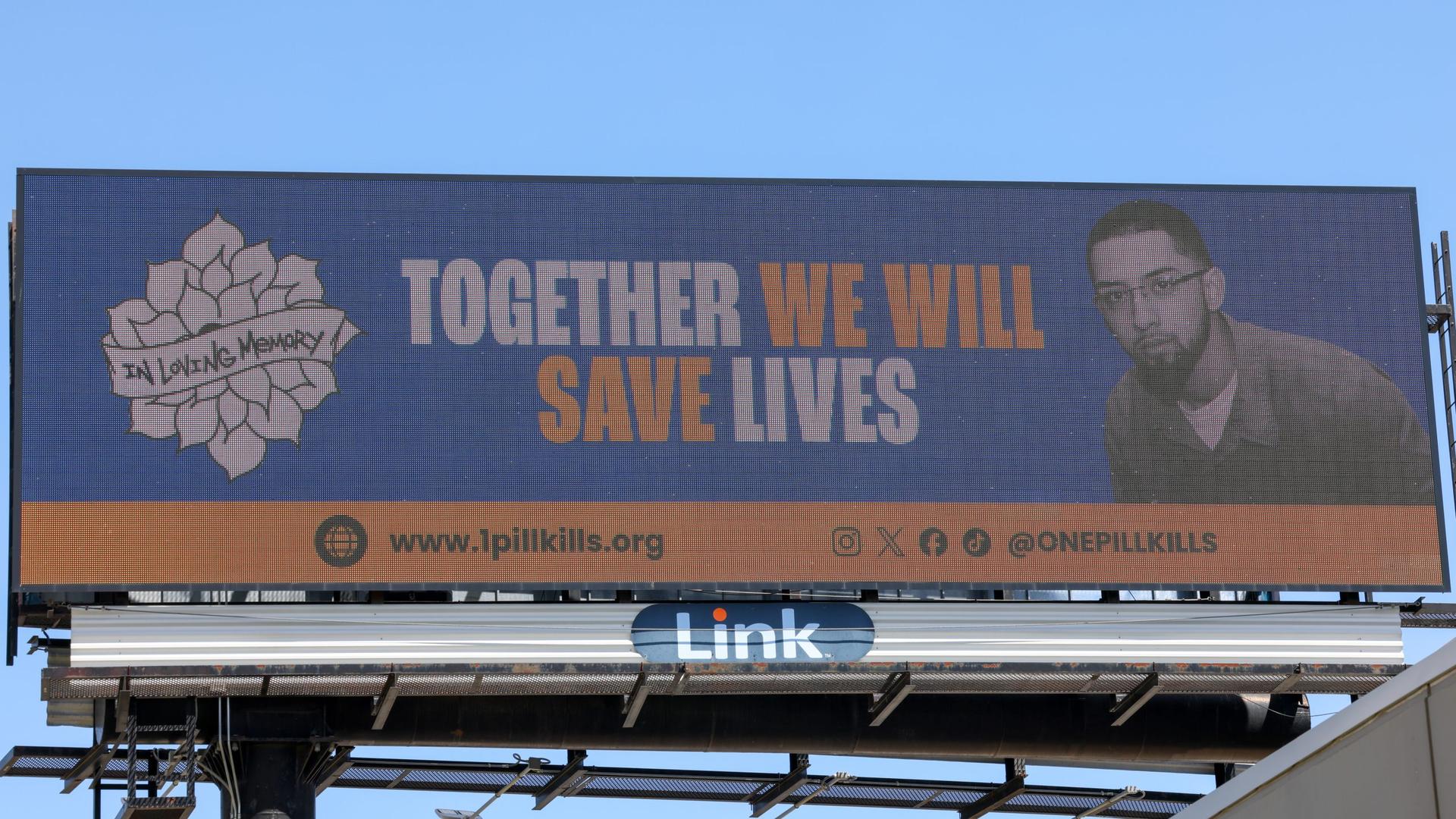 New billboards raise awareness about the dangers of fentanyl