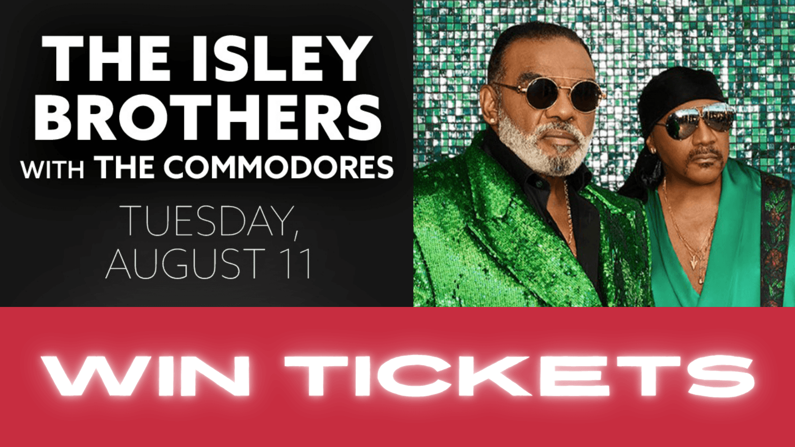 Win Tickets to The Isley Brothers at the WI State Fair
