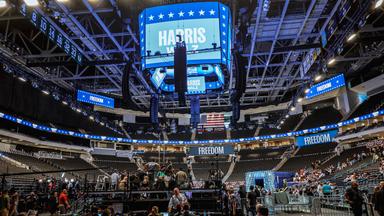 August 20, 2024 – Awaiting the crowd inside Fiserv Forum