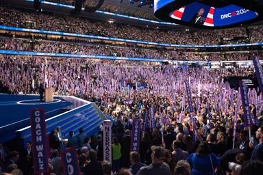 August 21, 2024 – Chicago, Illinois: Governor of Minnesota and Vice President nominee Tim Walz speaks at the Democratic National Convention.