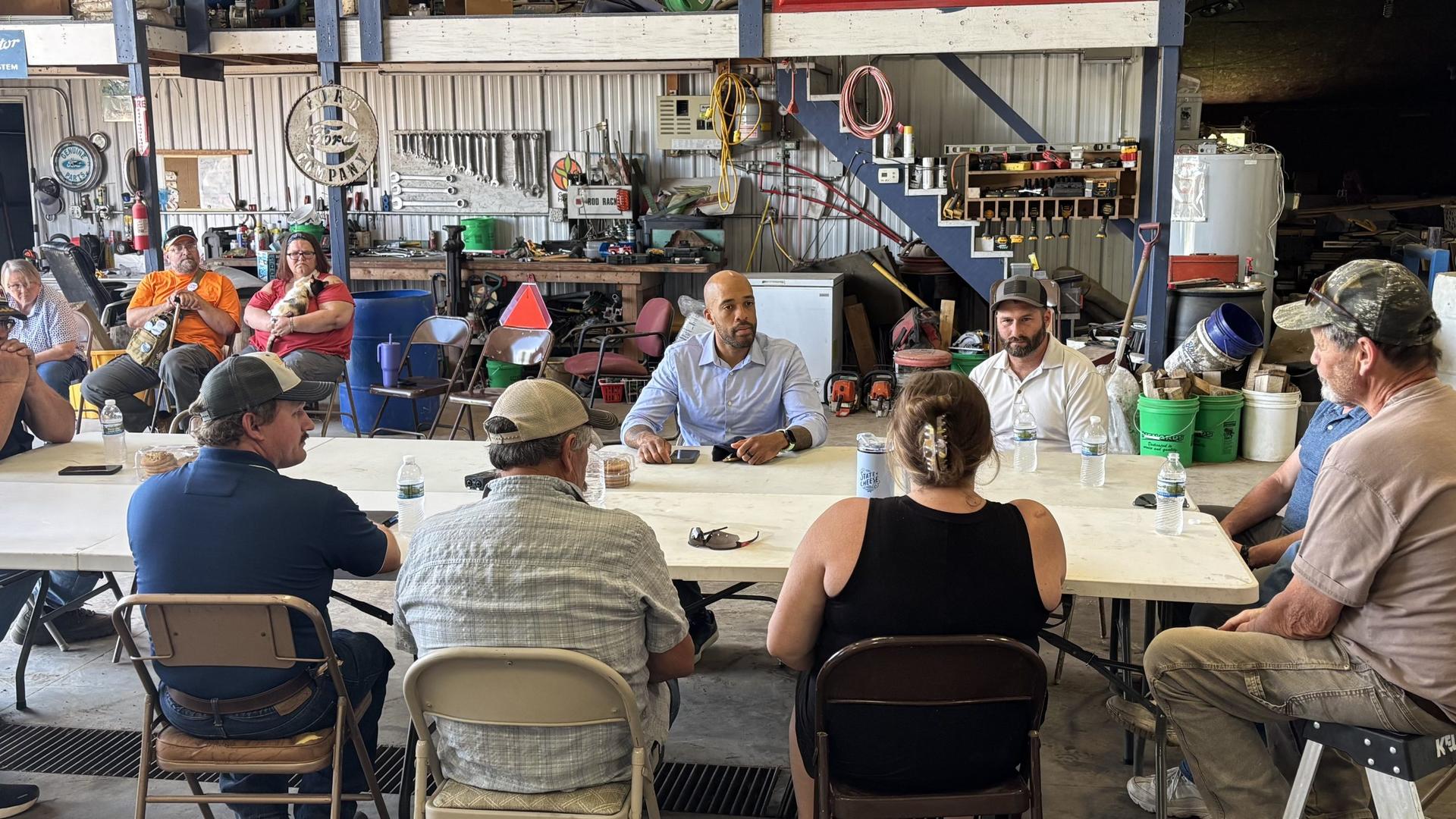 Chippewa Valley Farmers Share Struggles at Barnes Roundtable