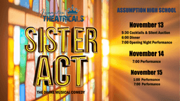 Assumption Catholic Schools presents “Sister Act” – October ‘25
