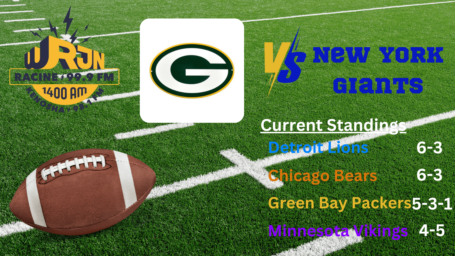 Packers Aim to Get Back on Track vs. Giants