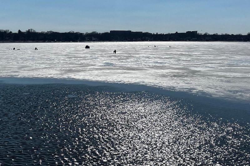 On Thin ice: Falls Through the ice on Wisconsin Lakes are Becoming More Common. There’s More Than Just Warm Weather to Blame.