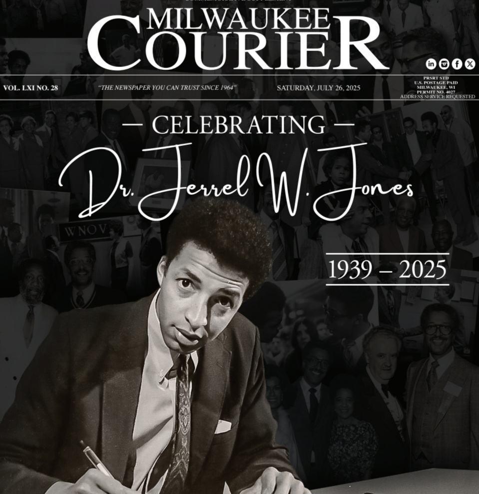 Courier and Jerrel Jones