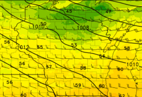Sept 5 high temps