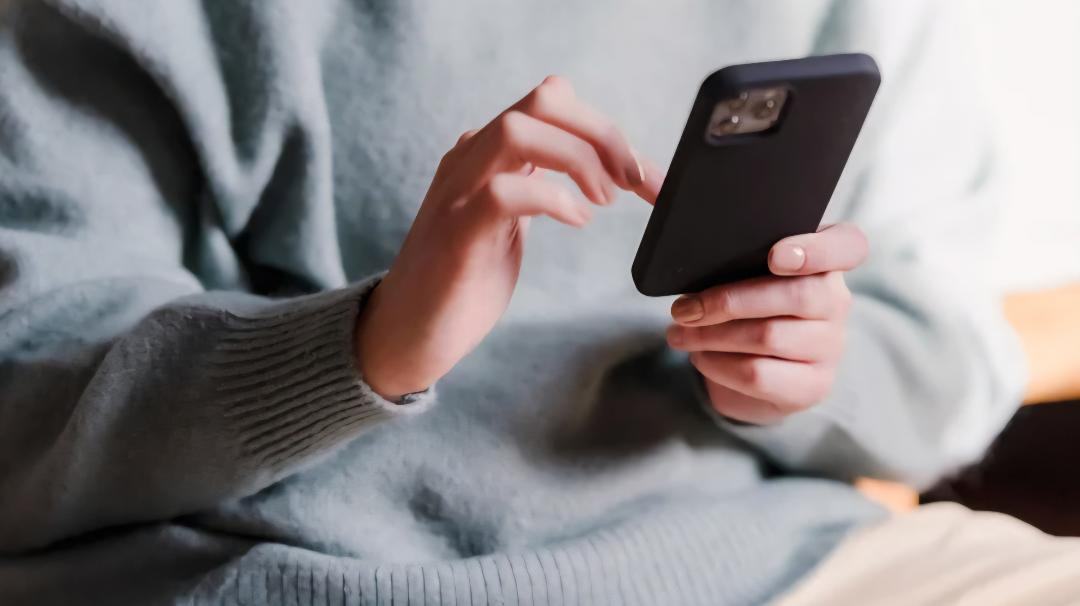 web phone scrolling