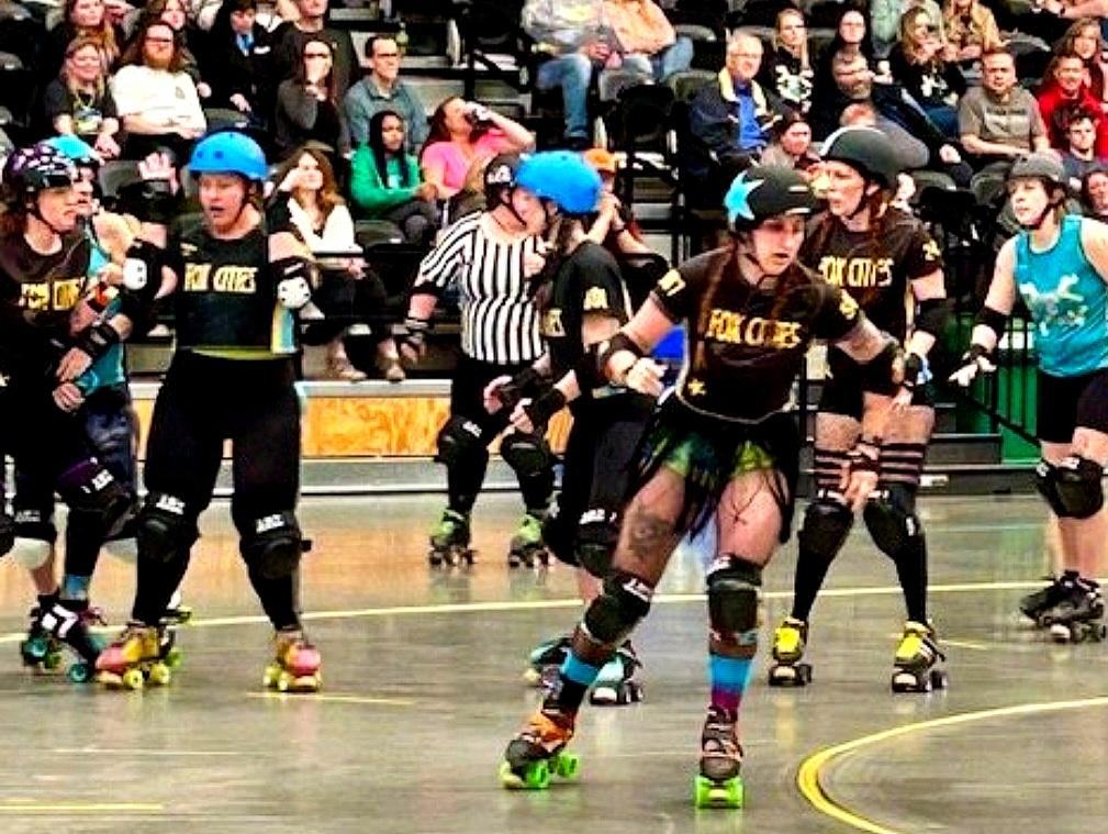 web roller derby at oshkosh arena
