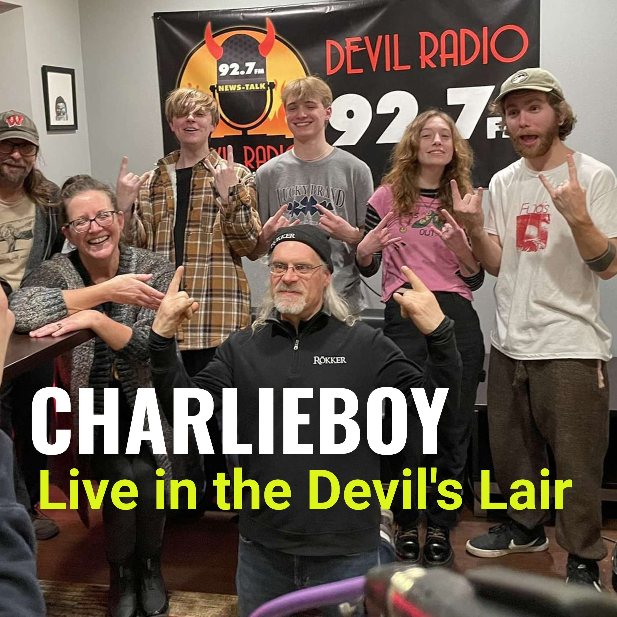 Charlieboy with Max Ink Radio cew