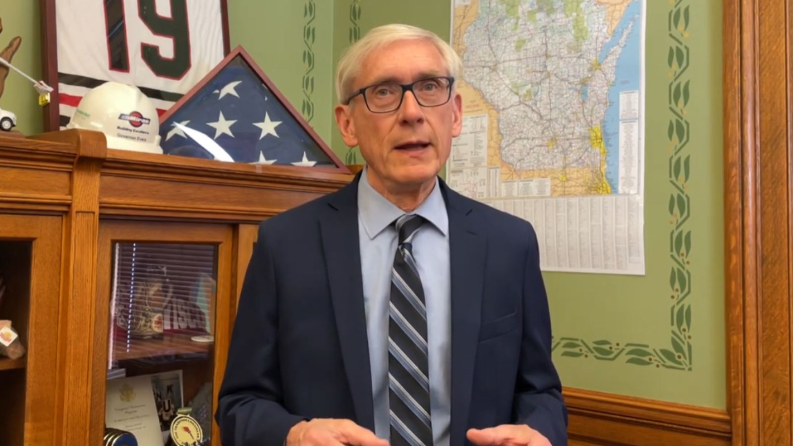 Evers signs state budget, issuing 51 partial vetoes