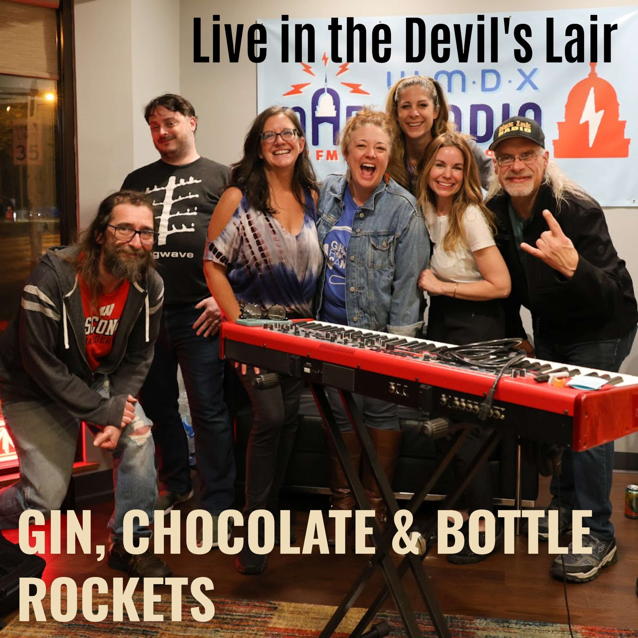 Gin, Chocolate, & Bottle Rockets in the Devil's Lair with the Max Ink Radio crew