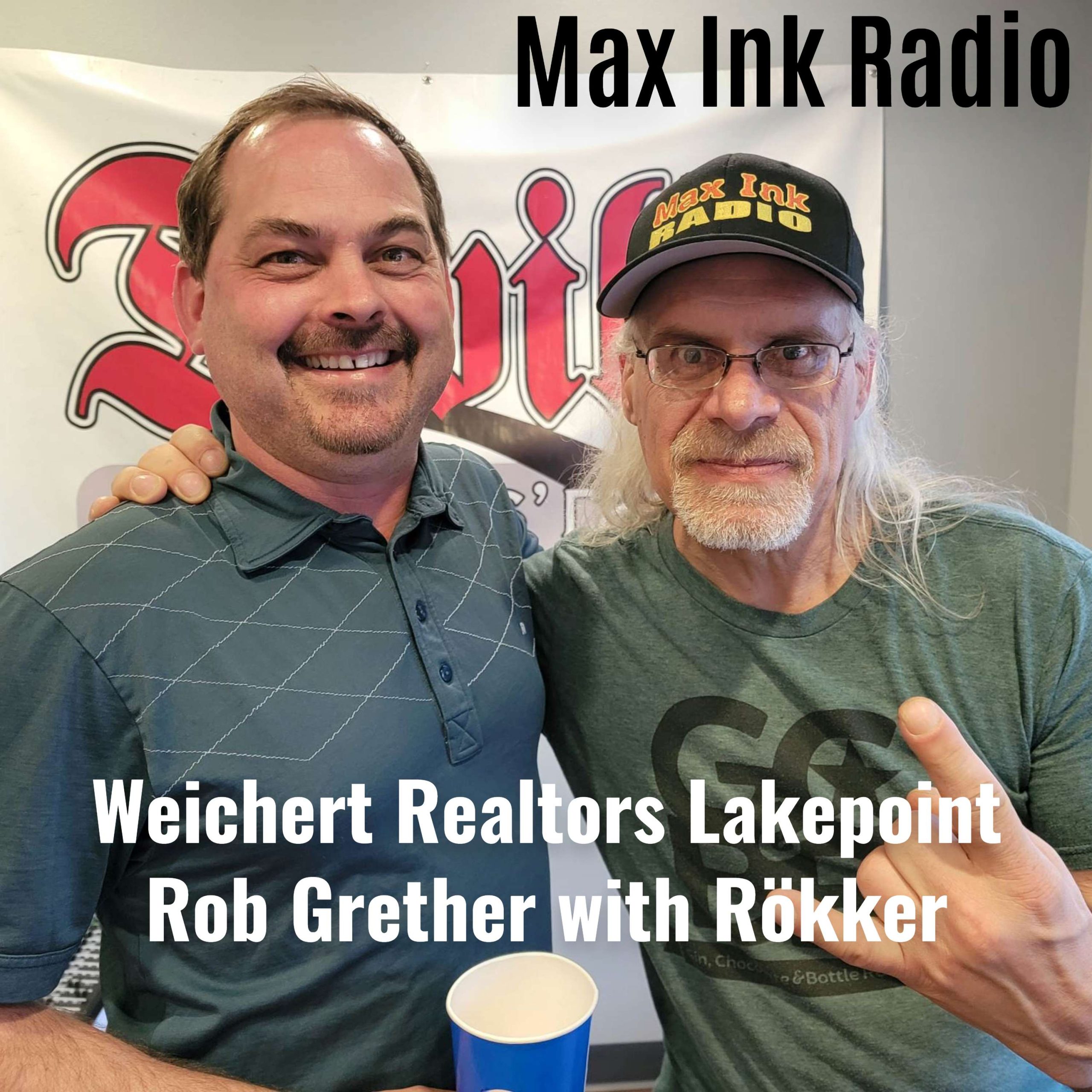Rob Grether of Weichert Realtors Lakepoint with Rökker