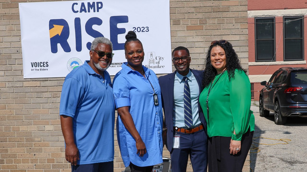 First Day of Camp Rise 2023 in Milwaukee Brings Kids and Mentors ...