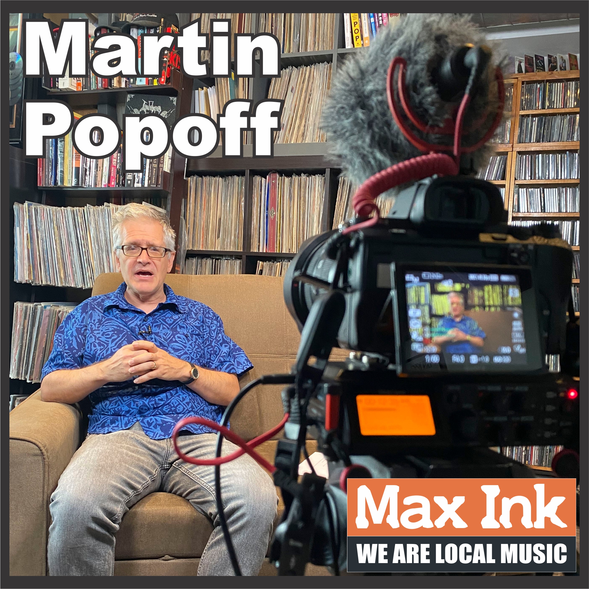 Author and Rock Journalist Martin Popoff