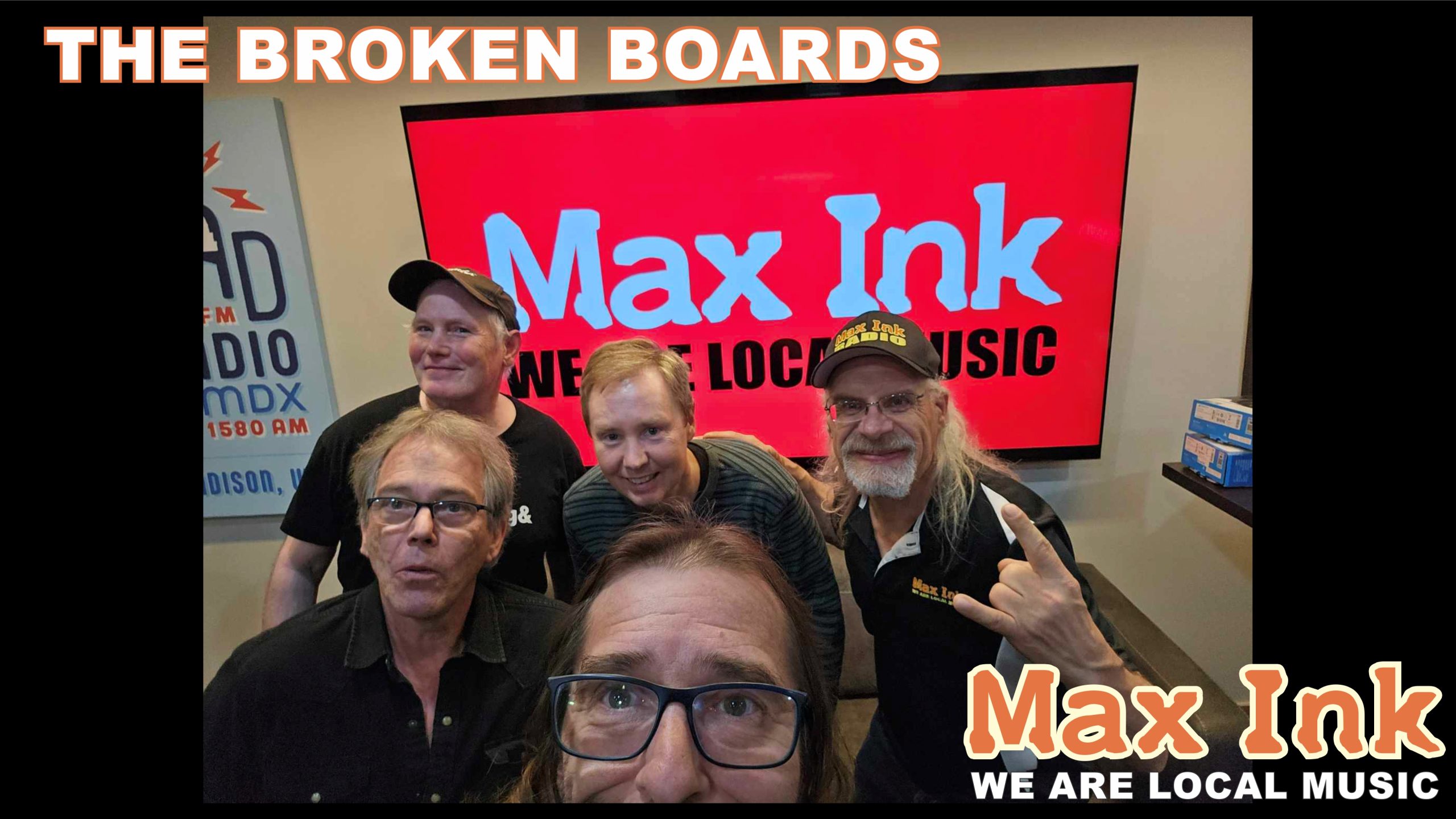 The Broken Boards with Max Ink Radio's Jimmy K and Rökker