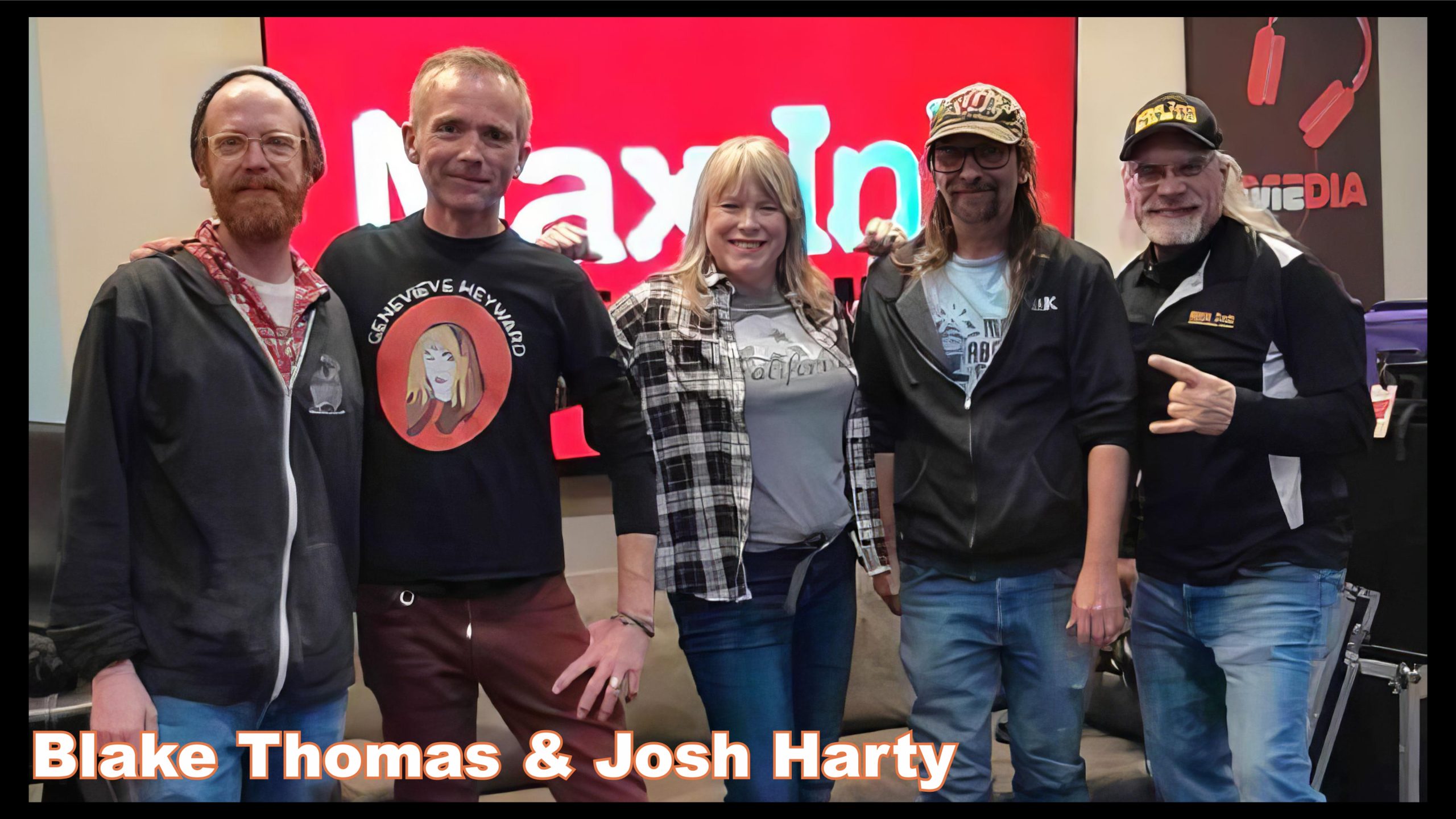Blake Thomas, Josh Harty, KJ, Jimmy K, Rökker are Live in the Lair on Max Ink Radio